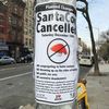 [Update] Signs In Williamsburg & East Village Say SantaCon Is Cancelled